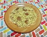 超簡単☆バジル梅干しパスタ♪♪作り方6写真