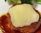 チーズハンバーグ作り方9写真