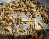 キノコのクリームパスタ作り方7写真