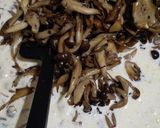 キノコのクリームパスタ作り方8写真