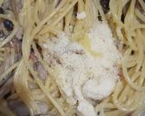 キノコのクリームパスタ作り方12写真
