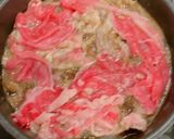 おいしい給食風、牛肉とこんにゃくの煮物！作り方11写真