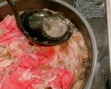 おいしい給食風、牛肉とこんにゃくの煮物！作り方12写真