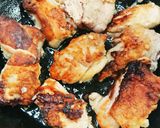 鶏胸肉のガーリック醤油焼き作り方6写真