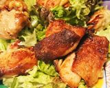 鶏胸肉のガーリック醤油焼き作り方9写真