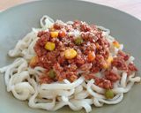 すぐできる！簡単ミートソースパスタ作り方5写真