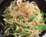もやしピーマン焼ちくわのカレー風味炒め作り方6写真