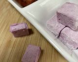 【冷】化学変化を楽しむ紫芋のマシュマロ作り方9写真