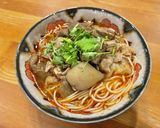 白石温麺でシンプルなブンボーフエ。牛肉麺作り方8写真