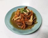 厚揚げときのこのみぞれあんかけ作り方4写真