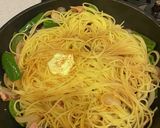野菜とベーコンのバター醤油パスタ作り方6写真