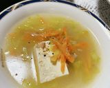 豆腐と野菜の中華スープ作り方3写真