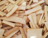 簡単!たけのこの水煮でおかずなメンマ作り方1写真