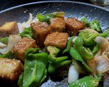 Tofu Pepper Sauté作り方13写真