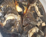 ヒラメの頭の煮付け作り方4写真