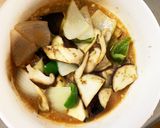 根菜茄子簡単コク旨甘辛中華風温野菜サラダ作り方14写真