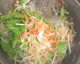 ヒラメの昆布〆サラダ作り方1写真