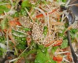 ヒラメの昆布〆サラダ作り方5写真