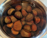 ちょっとだけ楽？栗の皮むき作り方1写真