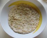 オートミール粥のチキンサラダプレート風作り方6写真