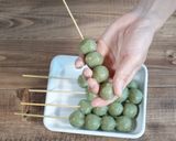 青汁みたらしだんご作り方3写真