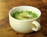 ほうれん草プロテインスープリゾット作り方6写真