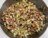 麩の油揚げ　肉詰め油面筋　上海、無錫の味作り方3写真