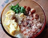 パリおにぎり★卵焼きおかかウインナー作り方3写真