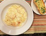 絶品パスタ☆海老のクリームチーズソース作り方8写真