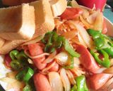 五木のナポリタンで昭和の給食風スパゲティ作り方10写真