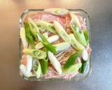 レンジで10分♬韓国風豚肉白菜蒸し作り方5写真