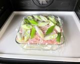 レンジで10分♬韓国風豚肉白菜蒸し作り方6写真