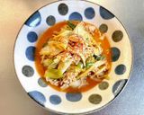 レンジで10分♬韓国風豚肉白菜蒸し作り方11写真