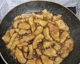 お酢で柔らか♡トンテキ照り照り甘酢炒め作り方6写真