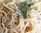 簡単！辛さやみつき！ガリバタらー油パスタ作り方8写真