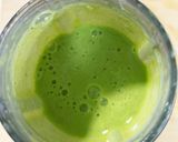青梗菜とバナナの豆乳スムージー作り方4写真