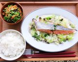 【主菜・副菜】塩鮭のクリーム煮作り方8写真