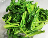すぐり菜(大根)とササミの和え物作り方1写真