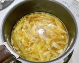 ホタテ水煮缶とキャベツのカレースープ作り方3写真