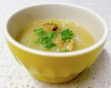 ホタテ水煮缶とキャベツのカレースープ作り方5写真