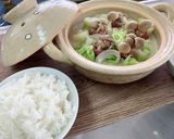 【主菜・副菜】泉州キャベツの豆乳花鍋作り方7写真