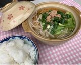 【主菜・副菜】松波キャベツと豚肉の担々鍋作り方8写真