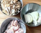 きのことむね肉のトマト煮作り方1写真