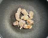鶏むね肉とカボチャと長ネギの中華炒め作り方3写真