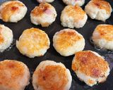 はんぺんの玉ねぎとベーコンのチーズ焼き作り方7写真