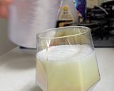 梨ヨーグルトハチミツスムージー作り方3写真