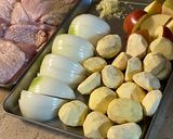 ◎鶏肉と栗の煮込み◎作り方1写真