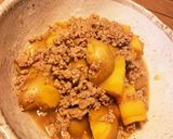 美味いんジャガ！ひき肉とじゃがいも甘煮作り方7写真