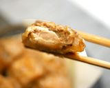 オーブンを使ってライスペーパー唐揚げ作り方9写真