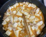 薄切り肉で　麻婆豆腐作り方5写真